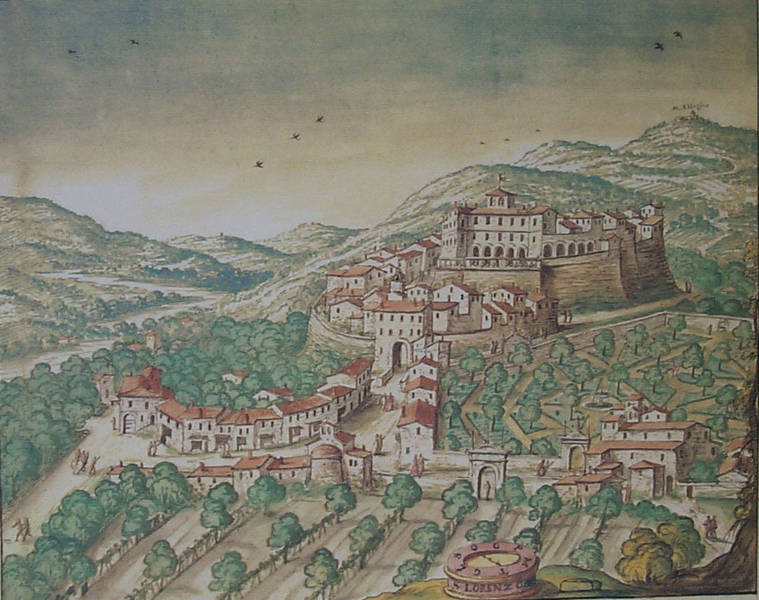 Carta storica di San Lorenzo in Campo (F. Mingucci)